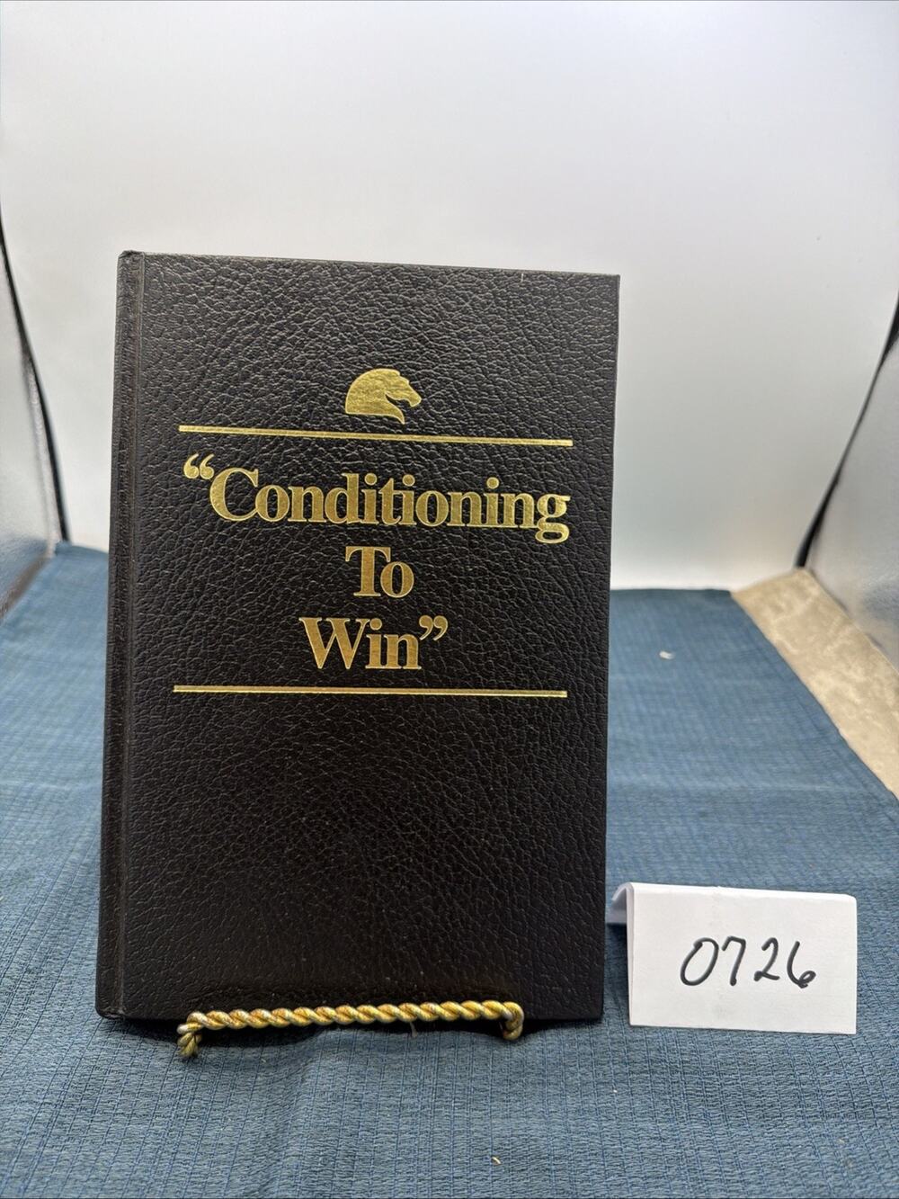 Conditioning to Win by Equine Research, 1974 Horse Training Techniques Hardcover